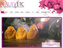 Tablet Screenshot of beautyetc.es